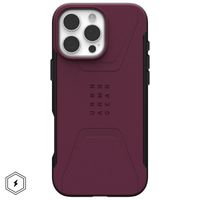 UAG Civilian Backcover MagSafe iPhone 16 Pro Max - Bordeaux