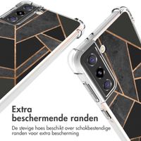 imoshion Design hoesje met koord Samsung Galaxy S21 - Grafisch Koper - Zwart / Goud