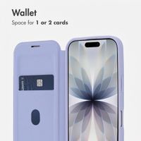 imoshion Transparent Bookcase with MagSafe Apple iPhone 17 - Lilac