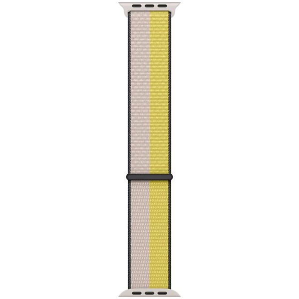 Apple Sport Loop band Apple Watch Series 1 t/m 9 / SE (38/40/41 mm) | Series 10 / 11 (42 mm) - Lemon Zest