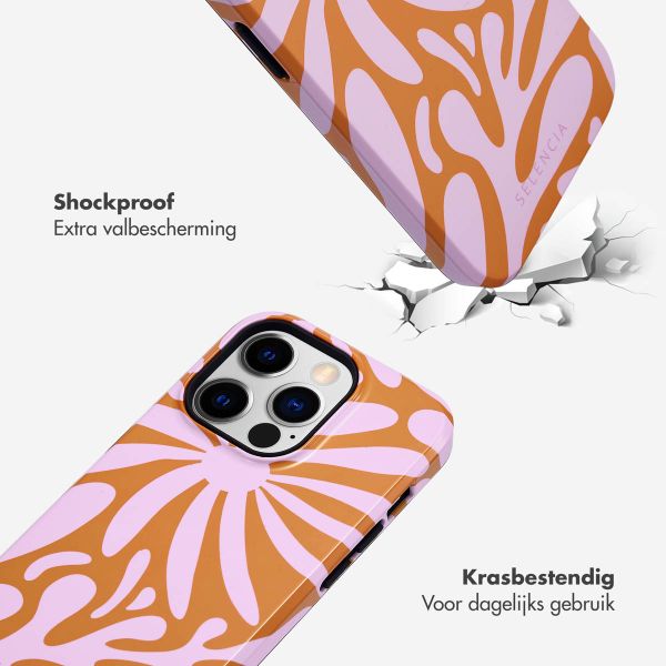 Selencia Vivid Backcover Apple iPhone 14 Pro - Modern Bloom Pink