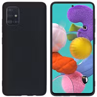 imoshion Color Backcover Samsung Galaxy A51 - Zwart