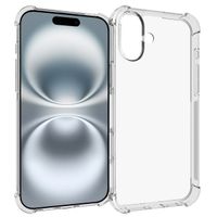 imoshion Shockproof Case Apple iPhone 16 Plus - Transparant