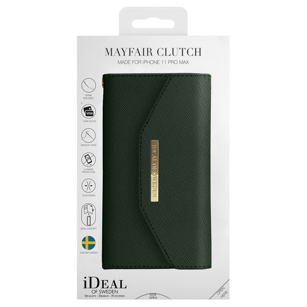 iDeal of Sweden Mayfair Clutch iPhone 11 Pro Max - Groen