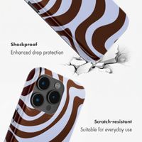 Selencia Vivid Back Cover with MagSafe Apple iPhone 15 Pro - Dream Swirl Chocolate