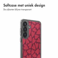 imoshion Design hoesje Samsung Galaxy S25 FE - Hearty Coral Dust