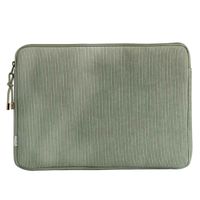 Selencia Corduroy Laptop hoes 13-14 inch - Laptopsleeve -Pistache Cream
