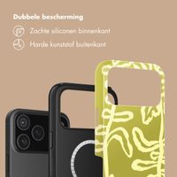 Selencia Vivid Backcover met MagSafe Apple iPhone 18 Pro Max / 17 Pro Max - Chalky Bloom