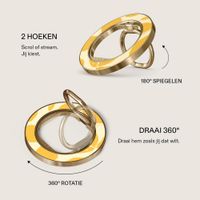 Burga Ringholder MagSafe Gold - Telefoonring - Lemon Tart