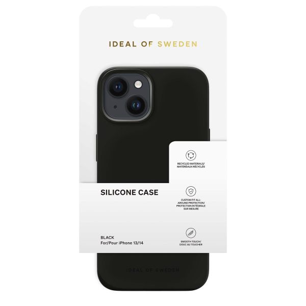 iDeal of Sweden Silicone Case Apple iPhone 14 - Black