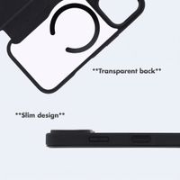 imoshion Transparent Wallet Case with MagSafe Apple iPhone 18 Pro / 17 Pro - Black