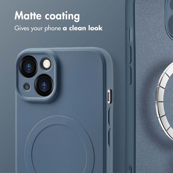 imoshion Colour Back Cover with MagSafe Apple iPhone 14 - Dark Blue