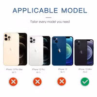 Redpepper Dot Plus Waterproof Backcover Apple iPhone 13 Mini - Zwart