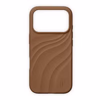 iDeal of Sweden Soft Swirl Silicone MagSafe Case Apple iPhone 17 Pro - Salted Caramel