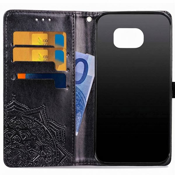 imoshion Mandala Bookcase Samsung Galaxy S7 - Zwart