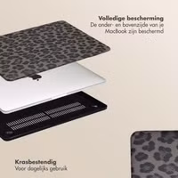 Selencia Sabi Laptop Cover Apple MacBook Air 13 inch (2022 / 2024 M3 chip / 2025 M4 chip) - Midnight Black