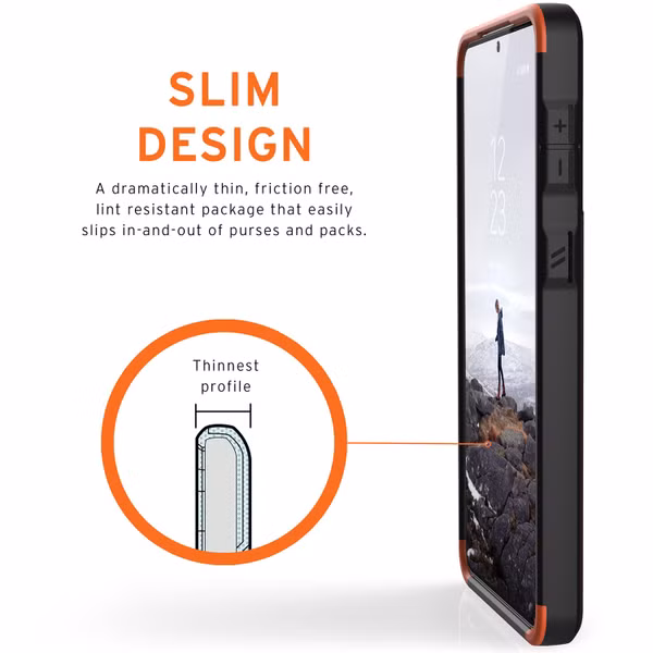 UAG Civilian Backcover Samsung Galaxy S21 Plus - Zwart