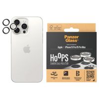 PanzerGlass Camera Protector Hoops Optic Rings Apple iPhone 15 Pro / 15 Pro Max - White Metal