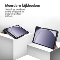 imoshion Trifold Bookcase Samsung Galaxy Tab A11 / A9 8.7 inch - Rosé Goud