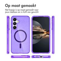 imoshion Sparkle Backcover met MagSafe Samsung Galaxy S25 Plus - Paars