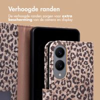 imoshion Design Bookcase Samsung Galaxy S25 Edge - Leopard Mood