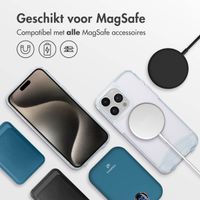 imoshion MagSafe Backcover met afneembaar koord Apple iPhone 15 Pro Max - Transparant