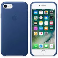 Apple Leather Back Cover Apple iPhone SE (2022 / 2020) / 8 / 7 / 6(s) - Sapphire