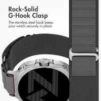 Accezz Nylon Alpine Band Samsung Galaxy Watch Ultra 2 (2026) / Ultra (2024/2025) - Dark Grey