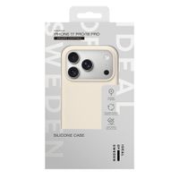 iDeal of Sweden Silicone Case met MagSafe Apple iPhone 18 Pro / 17 Pro - Cloud Dancer