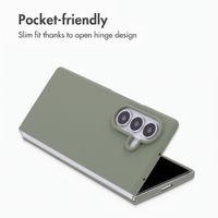Accezz Liquid Silicone Case Samsung Galaxy Z Fold 8 Ultra - Cooper Green