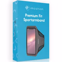 imoshion Premium Fit - Telefoonhouder hardlopen - Size XL - Oranje