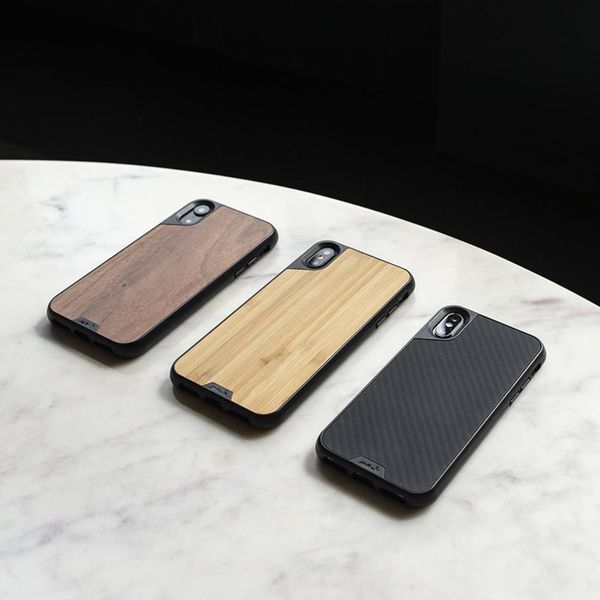 Mous Limitless 2.0 Case iPhone Xr - Walnut