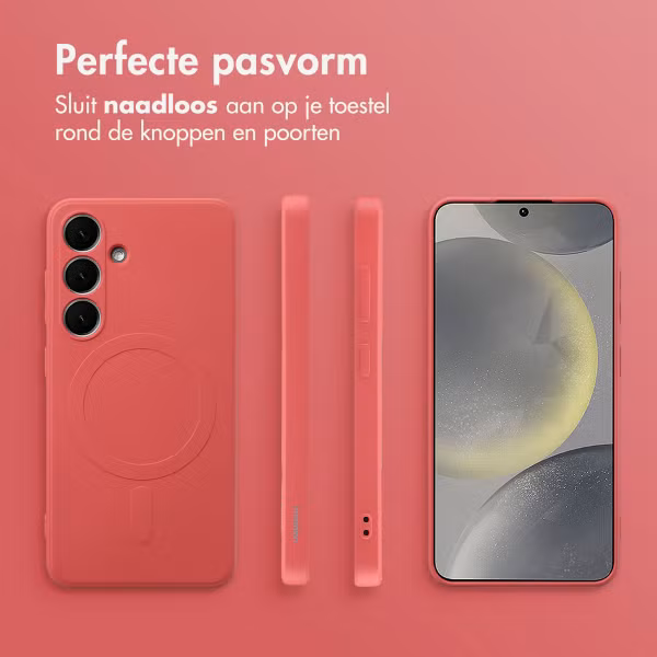 imoshion Color Backcover met MagSafe Samsung Galaxy S24 - Dusty Rose