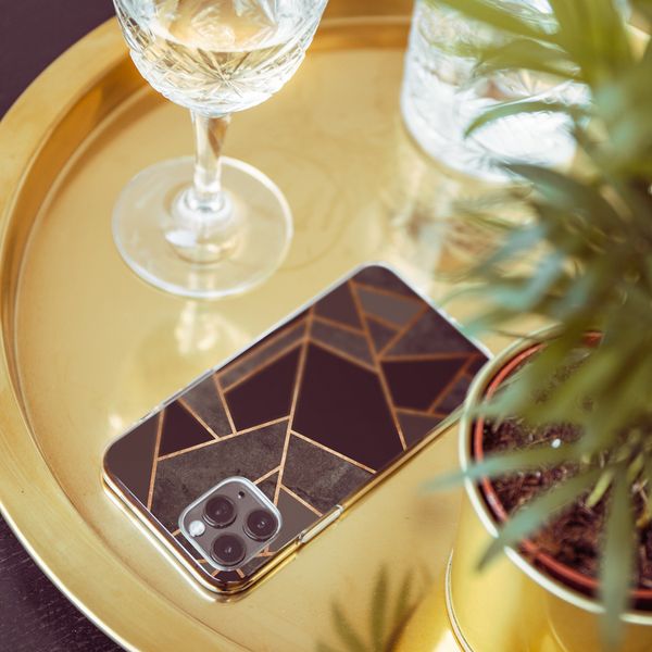 imoshion Design hoesje Apple iPhone 11 - Grafisch Koper / Zwart