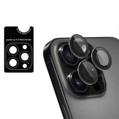 imoshion 2 Pack Camera lens protector Apple iPhone 16 Pro / 16 Pro Max - Zwart / Titanium