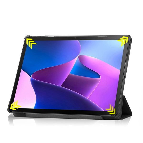 imoshion Trifold Bookcase Lenovo Tab M10 Plus (3rd gen) - Zwart