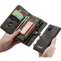 CaseMe Luxe Lederen 2 in 1 Portemonnee Bookcase Samsung Galaxy A51
