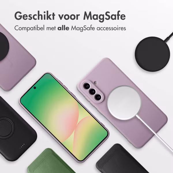 imoshion Color Backcover met MagSafe Samsung Galaxy A56 - Paars