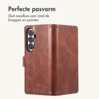imoshion Luxe Bookcase Samsung Galaxy Z Fold 8 Ultra - Donkerbruin
