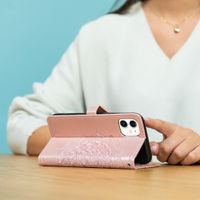 imoshion Mandala Bookcase Samsung Galaxy M31s - Rosé Goud