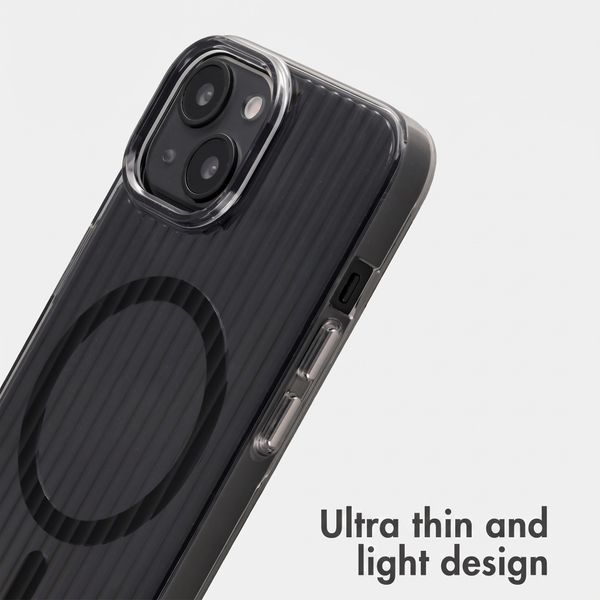 Accezz Lite Case with MagSafe | Fluted | Apple iPhone 14 - Black