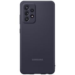 Samsung Originele Silicone Backcover Samsung Galaxy A52(s) (5G/4G) - Zwart