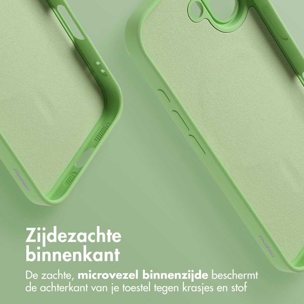 imoshion Color Backcover met MagSafe Apple iPhone 16 - Groen