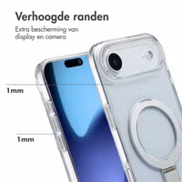 Accezz Ring Stand Backcover met MagSafe Apple iPhone Air - Transparant