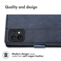 imoshion Luxe Bookcase Motorola Edge 40 Pro - Donkerblauw