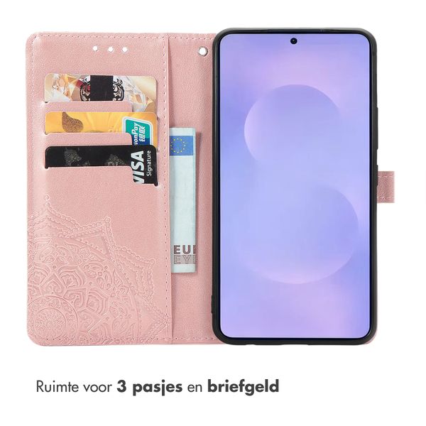 imoshion Mandala Bookcase Samsung Galaxy S26 Ultra - Rose Gold