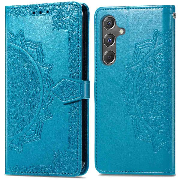 imoshion Mandala Bookcase Samsung Galaxy A15 (5G/4G) - Turquoise