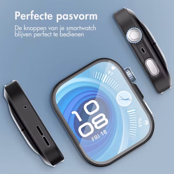 imoshion Full Cover Hardcase Huawei Watch Fit 4 Pro - Zwart