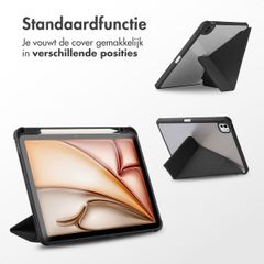 imoshion Origami Bookcase Apple iPad Pro 13 (2025) M5 / (2024) M4 - Zwart
