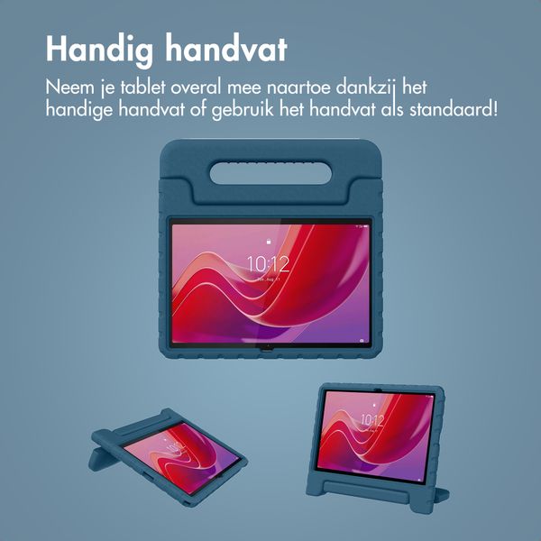 imoshion Kidsproof Backcover met handvat Lenovo Tab M11 - Donkerblauw